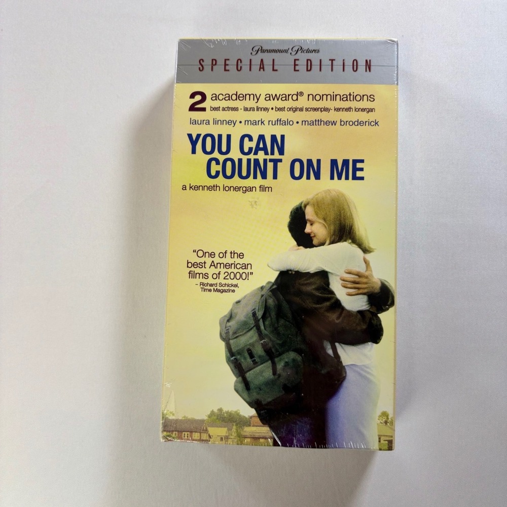 You Can Count On Me VHS Special Edition Laura Linney Mark Ruffalo Factory Sealed